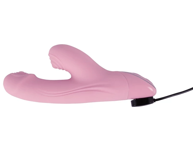 SMILE Thumping G-Spot Massager - pulzáló, masszírozó vibrátor (pink)