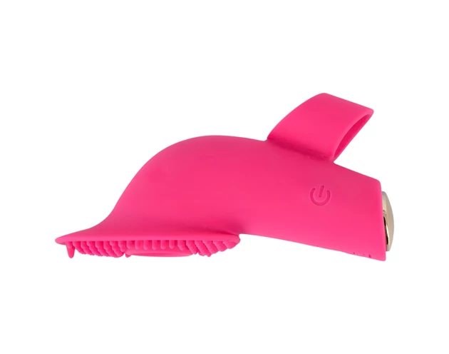 SMILE Licking - léghullámos-nyelves ujjvibrátor (pink)