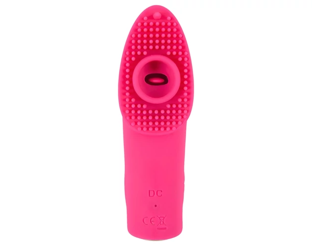 SMILE Licking - léghullámos-nyelves ujjvibrátor (pink)