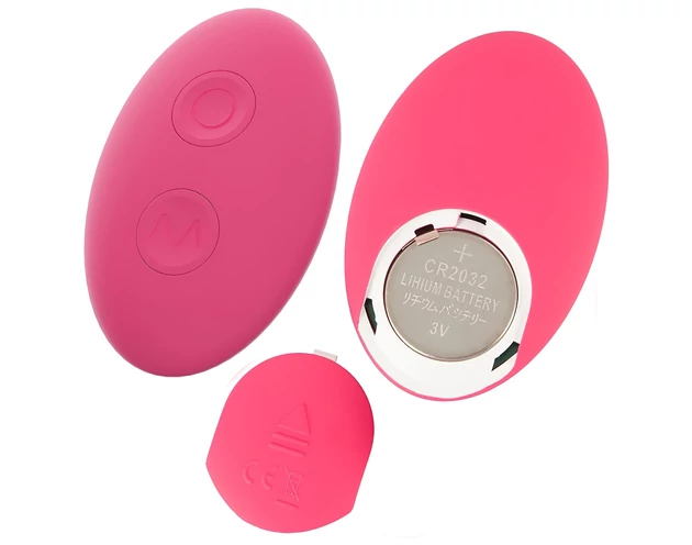 SMILE Panty - akkus, rádiós 2in1 vibrátor (pink)