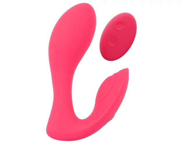 SMILE Panty - akkus, rádiós 2in1 vibrátor (pink)