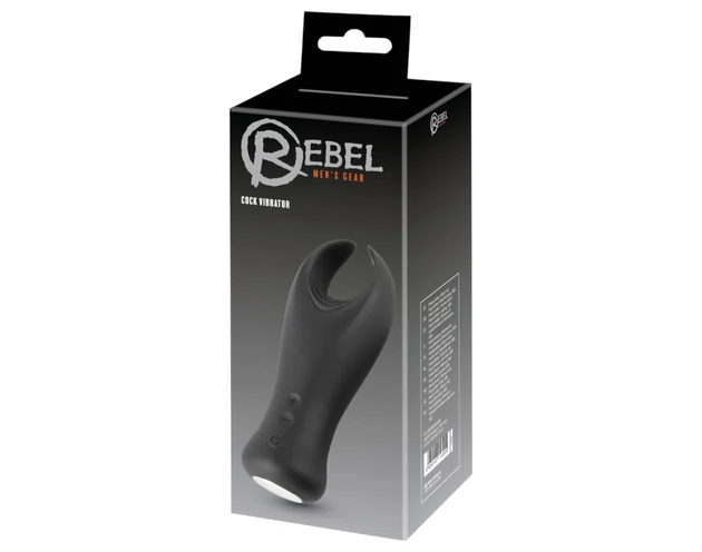 Rebel - vibrációs makkvibrátor (fekete)