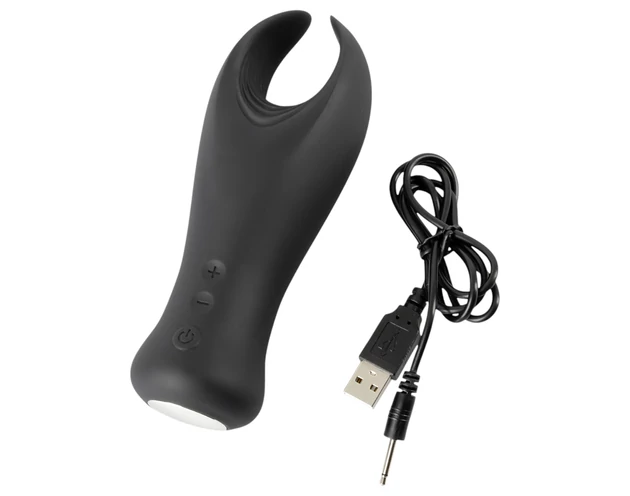 Rebel - vibrációs makkvibrátor (fekete)