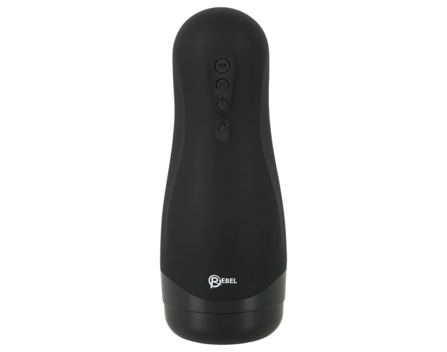 Rebel 3 Function - akkus, melegítő műpunci maszturbátor
