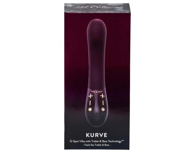 Hot Octopuss Kurve - akkus, vízálló G-pont vibrátor (lila)