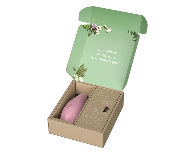 Womanizer Premium Eco - akkus léghullámos csiklóizgató (pink)
