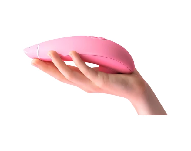 Womanizer Premium Eco - akkus léghullámos csiklóizgató (pink)
