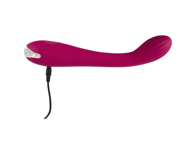 SMILE G-spot - akkus, bordázott G-pont vibrátor (lila)