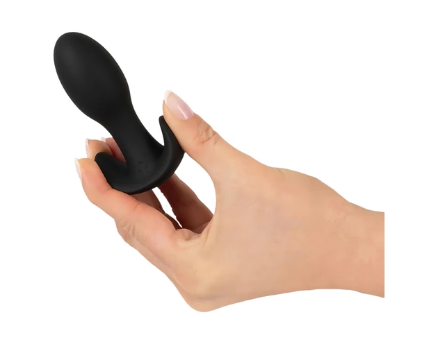 ANOS - akkus, vízálló prosztata vibrátor (fekete)