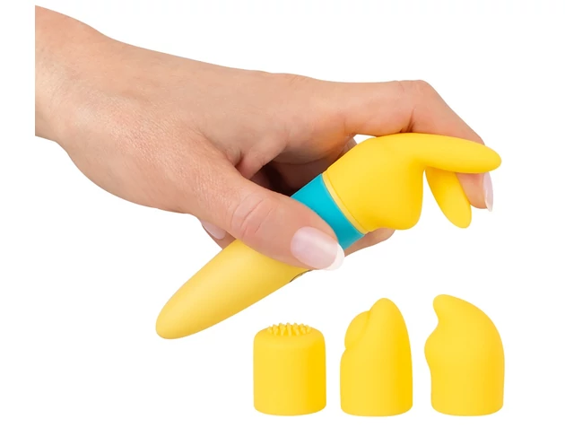 You2Toys - Pocket Power - akkus vibrátor szett - sárga (5 részes)