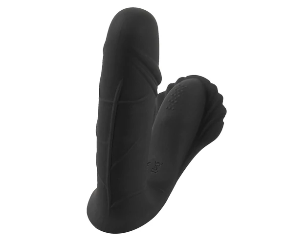 Ya Pussy's Panty Shaking - akkus, rádiós vibrátor (fekete)