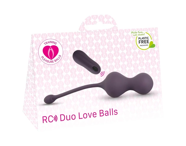 You2Toys RC Duo - akkus, rádiós vibrációs tojás duo (lila)