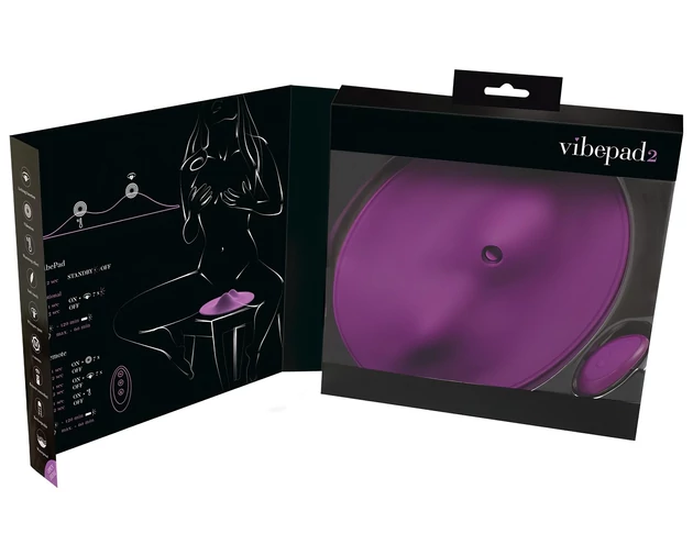 VibePad 2 - nyaló párna vibrátor (lila)