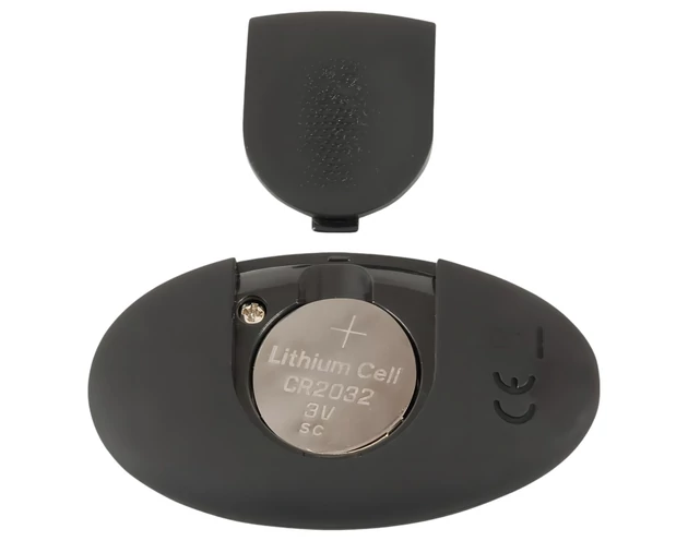 Rebel RC - akkus, rádiós pumpálható anál vibrátor (fekete)