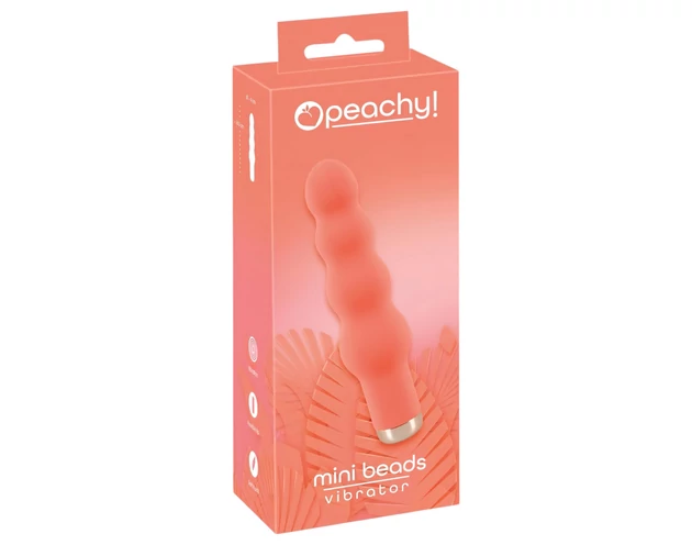 You2Toys peachy! mini beads - gyöngyös vibrátor (barack)