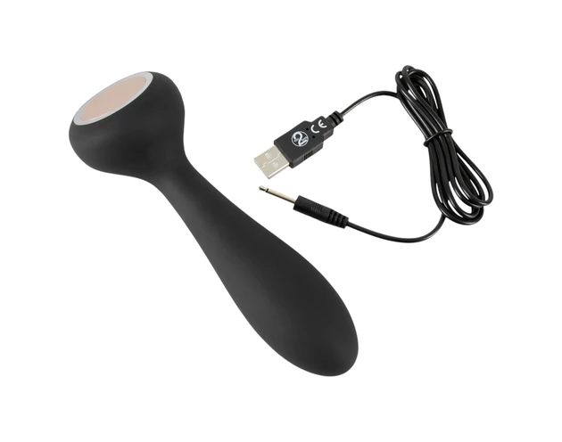 You2Toys CUPA - akkus, melegítő 2in1 vibrátor (fekete)
