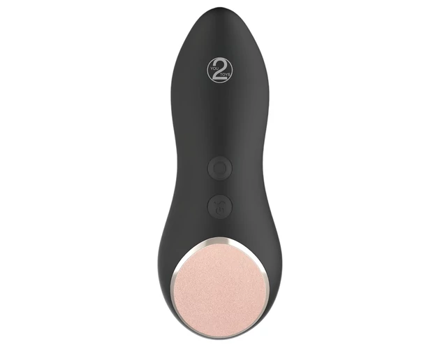 You2Toys CUPA - akkus, melegítő csiklóvibrátor (fekete)