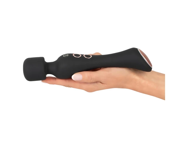 You2Toys CUPA Wand - akkus 2in1 masszírozó vibrátor (fekete)
