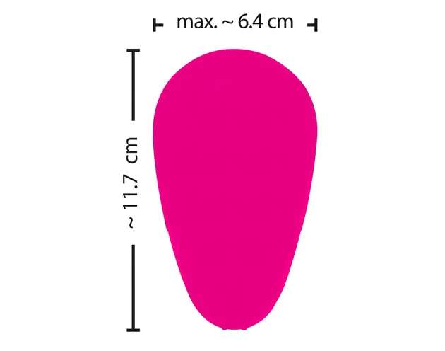 SMILE Thumping Touch - akkus, pulzáló csikló vibrátor (pink)