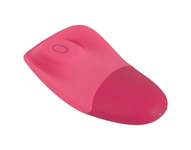 SMILE Thumping Touch - akkus, pulzáló csikló vibrátor (pink)