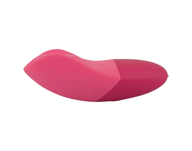 SMILE Thumping Touch - akkus, pulzáló csikló vibrátor (pink)