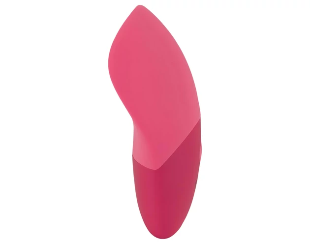 SMILE Thumping Touch - akkus, pulzáló csikló vibrátor (pink)