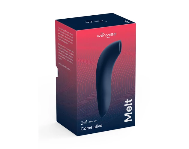 We-Vibe Melt - akkus, okos léghullámos csiklóizgató (kék)