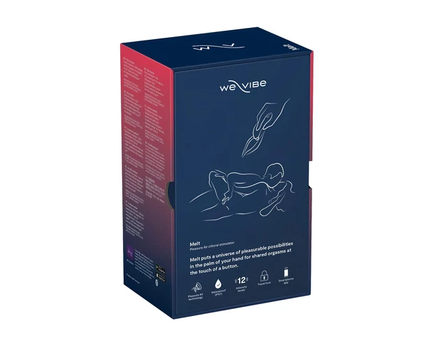We-Vibe Melt - akkus, okos léghullámos csiklóizgató (kék)