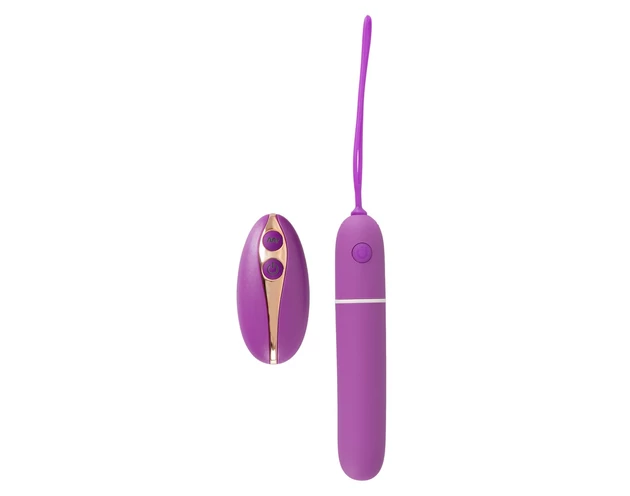 SMILE RC Bullet - rádiós minivibrátor (lila)