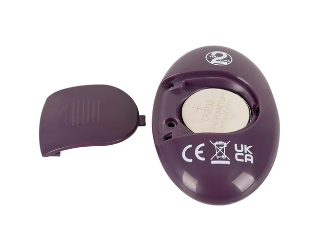 Couples Choice - akkus, rádiós péniszgyűrű (lila)