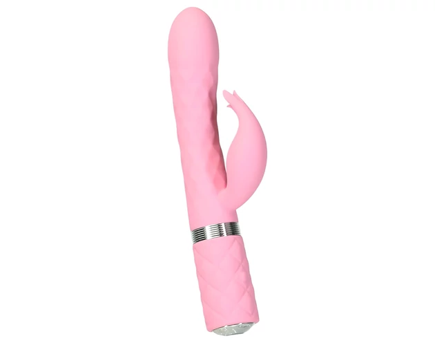 Pillow Talk Lively - akkus, csiklókaros vibrátor (pink)