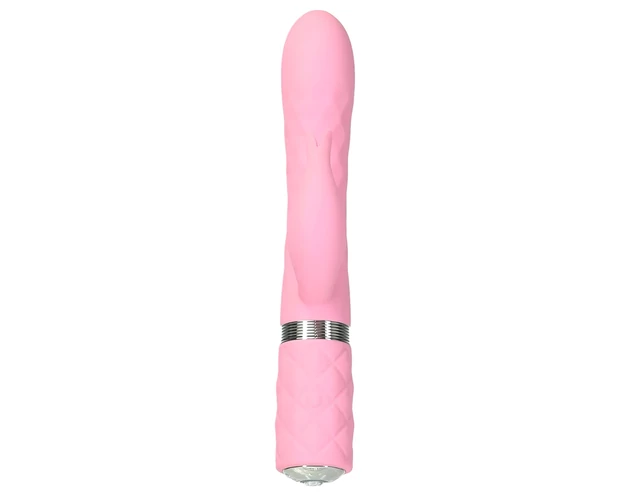 Pillow Talk Lively - akkus, csiklókaros vibrátor (pink)