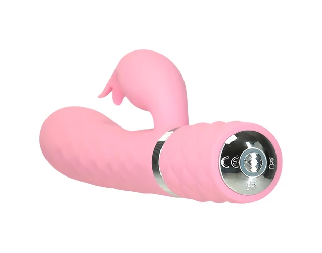 Pillow Talk Lively - akkus, csiklókaros vibrátor (pink)