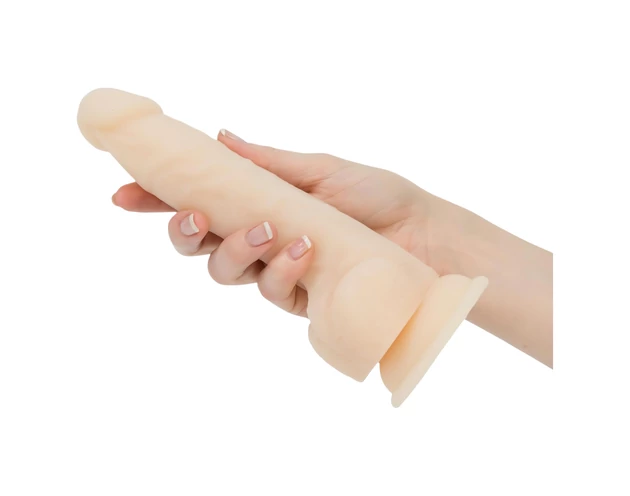 Naked Addiction Thrusting 9 - lökő vibrátor - natúr (23cm)