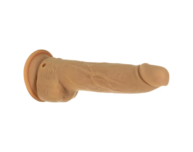 Naked Addiction Thrusting 9 - lökő vibrátor - sötét (23cm)