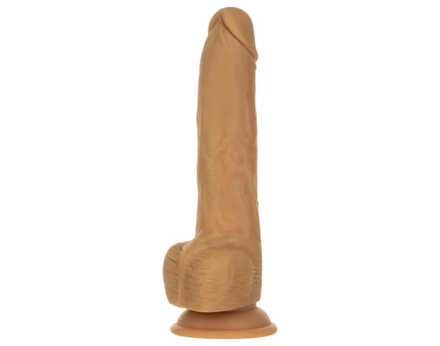 Naked Addiction Thrusting 9 - lökő vibrátor - sötét (23cm)