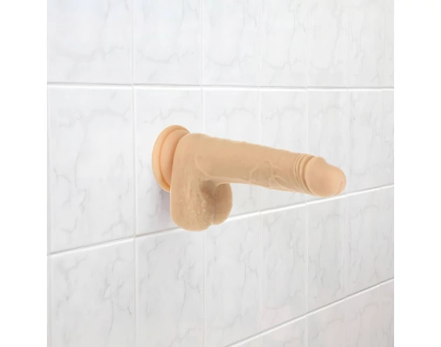 Naked Addiction Thrusting 7,5 - lökő vibrátor (19cm) - natúr