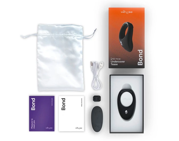 We-Vibe Bond - okos vibrációs péniszgyűrű (fekete)