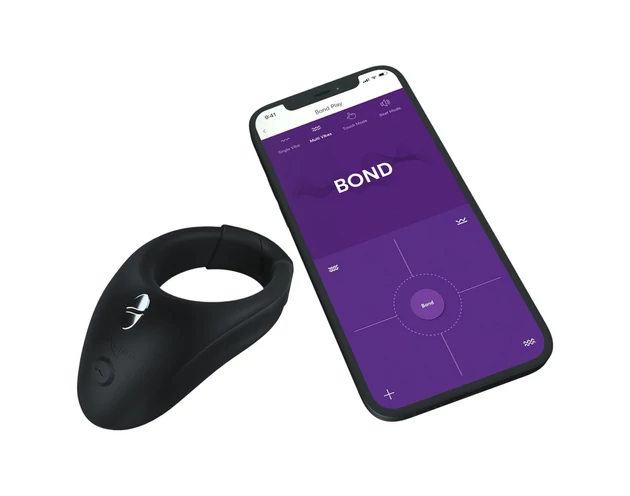 We-Vibe Bond - okos vibrációs péniszgyűrű (fekete)