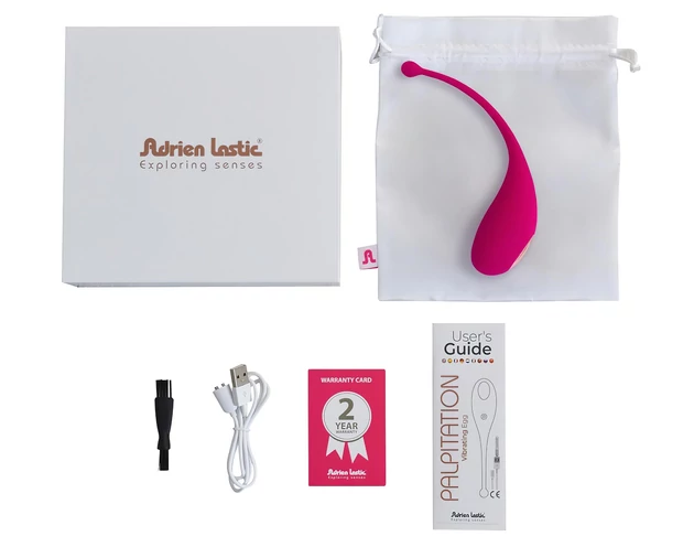 Adrien Lastic Palpitation - okos vibrációs tojás (pink)