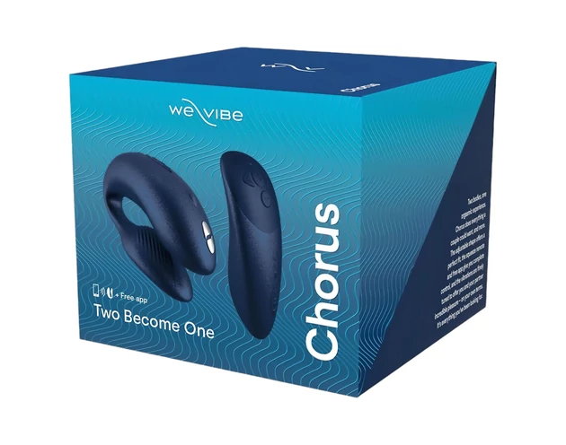 We-Vibe Chorus - akkus, okos párvibrátor (kék)