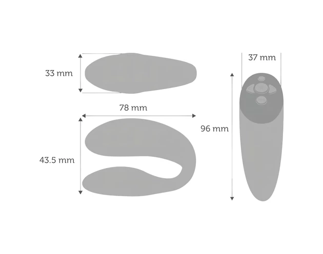 We-Vibe Chorus - akkus, okos párvibrátor (narancs)