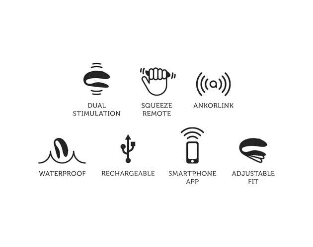 We-Vibe Chorus - akkus, okos párvibrátor (narancs)