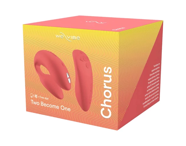 We-Vibe Chorus - akkus, okos párvibrátor (narancs)