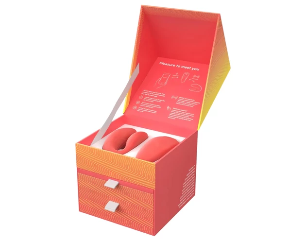 We-Vibe Chorus - akkus, okos párvibrátor (narancs)