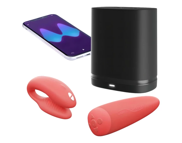 We-Vibe Chorus - akkus, okos párvibrátor (narancs)