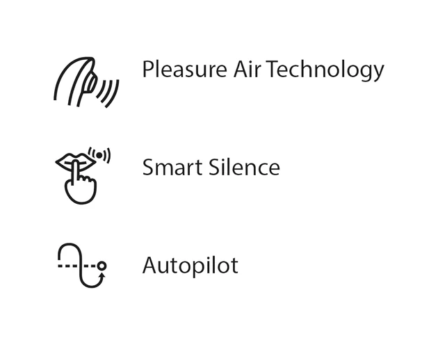 Womanizer Premium 2 - léghullámos csiklóizgató (kék)