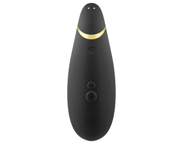 Womanizer Premium 2 - léghullámos csiklóizgató (fekete)
