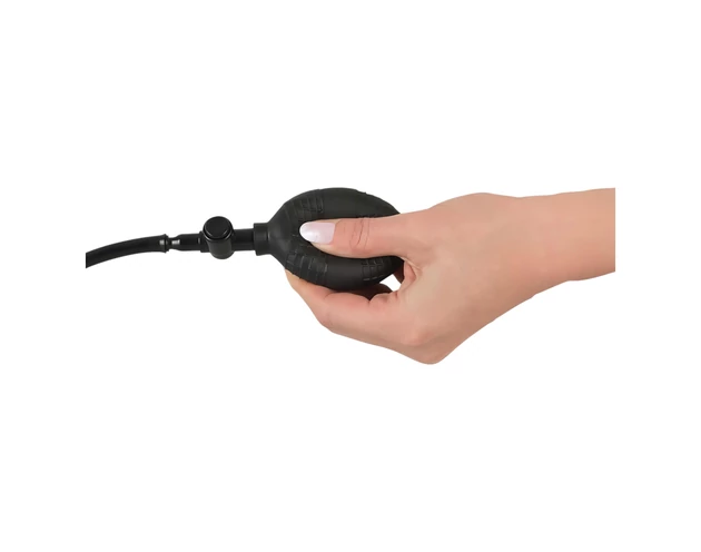You2Toys - pumpálható anál vibrátor (fekete)