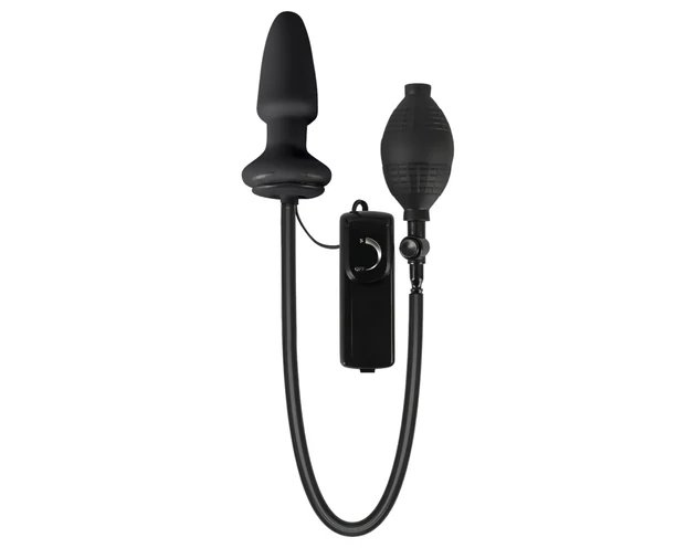You2Toys - pumpálható anál vibrátor (fekete)